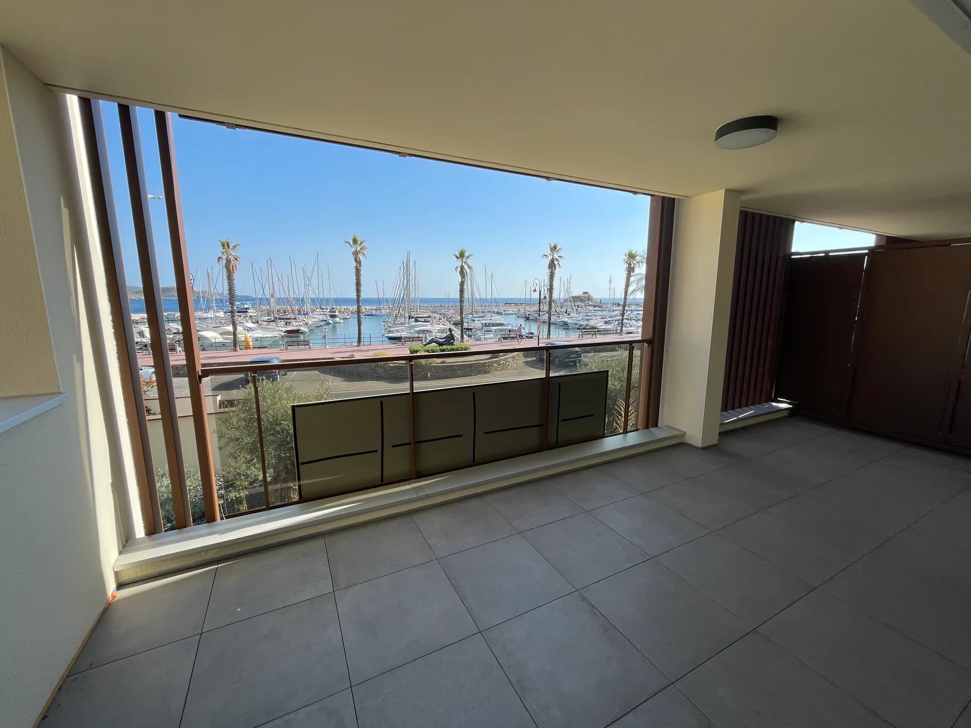 Terrasse de 17 m² de l'appartement 101