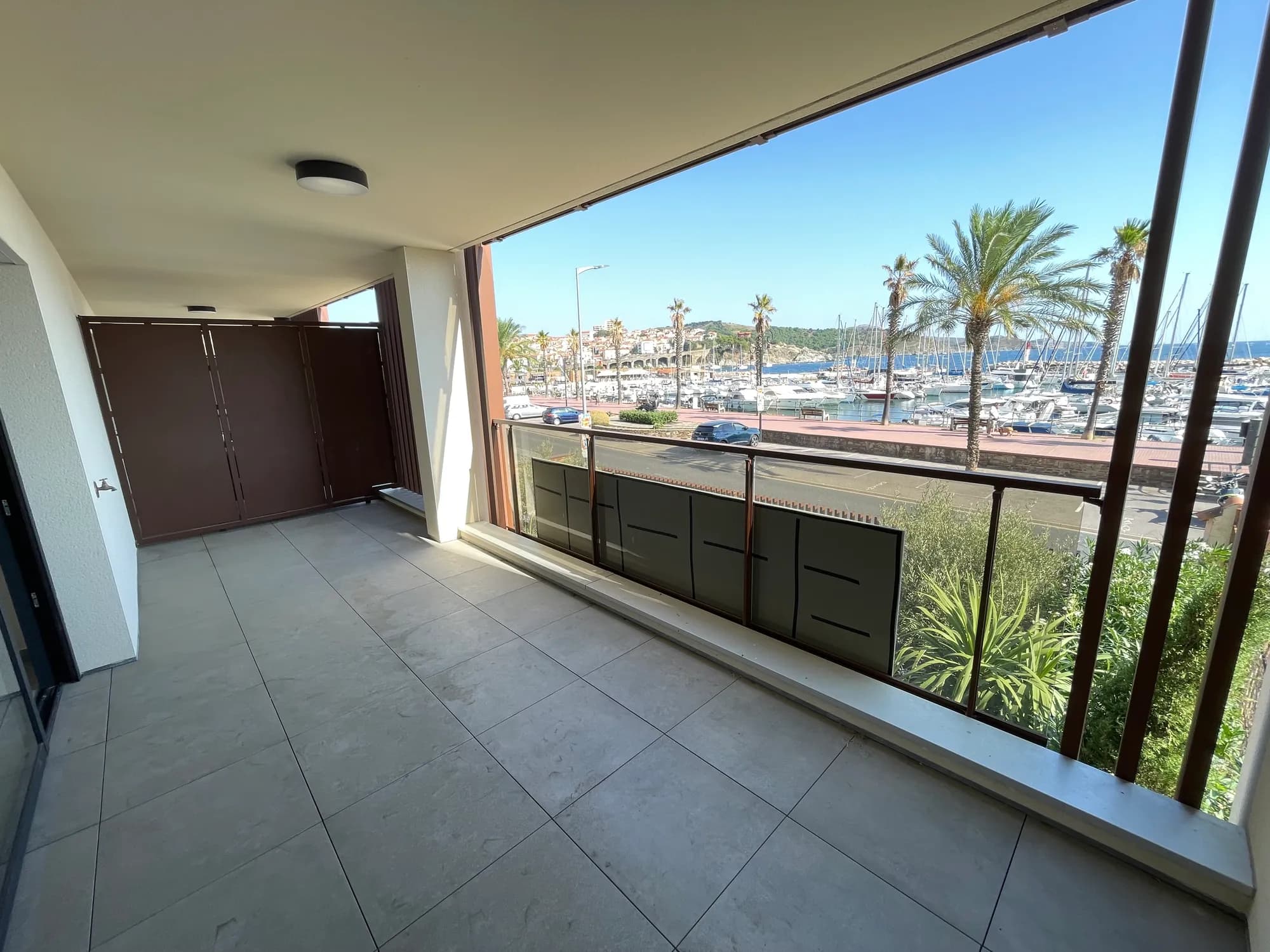 Terrasse de 17 m² de l'appartement 104
